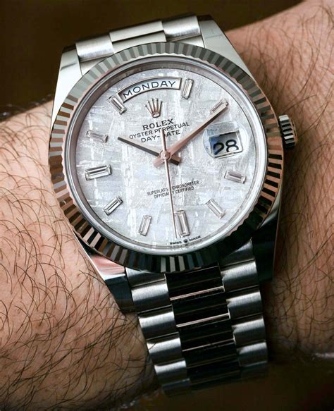 white gold day date 40